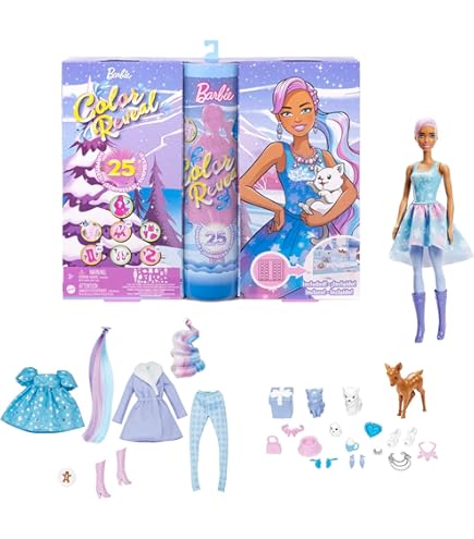 Amazon.co.jp: バービー ドリームトピア アドベントカレンダー人形